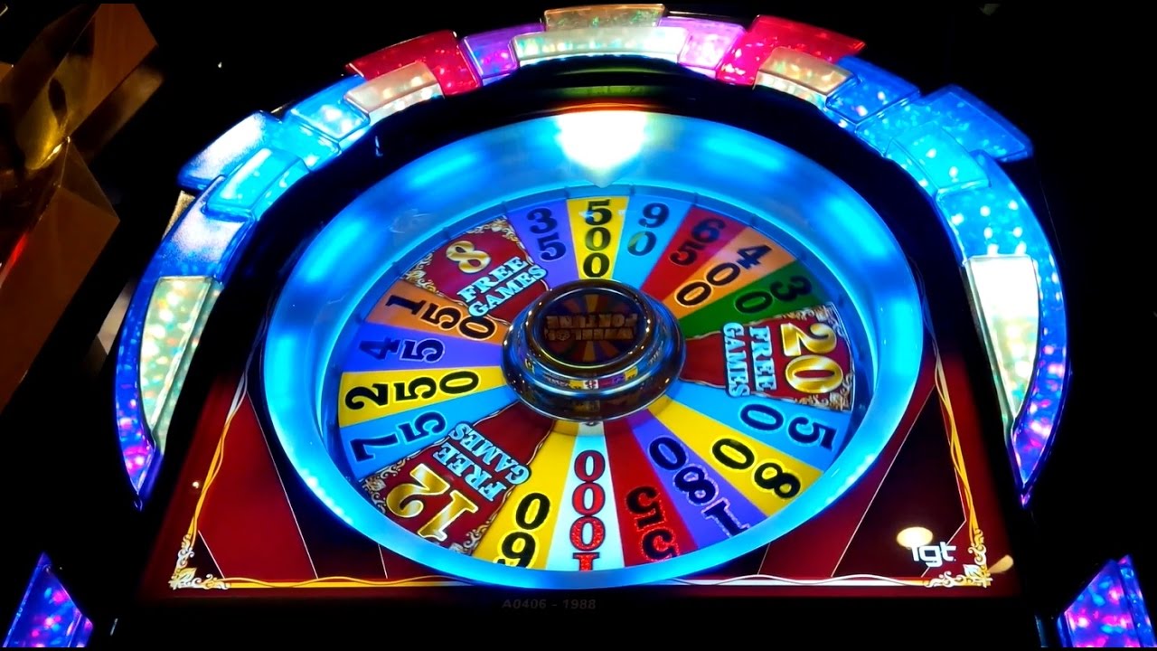 Wheel of fortune slot machine online